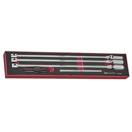 Teng Tools Spark Plug Socket Set 5 Pieces in EVA Foam Organizational TEXTB05